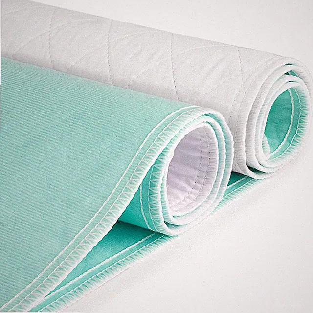 CoolShields Waterproof Bed Pads Incontinence Washable 34x52 Inch, Green