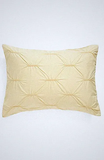 Nordstrom At Home 165777 Yellow 'Lydia' Sham Size Standard 28" x 20"