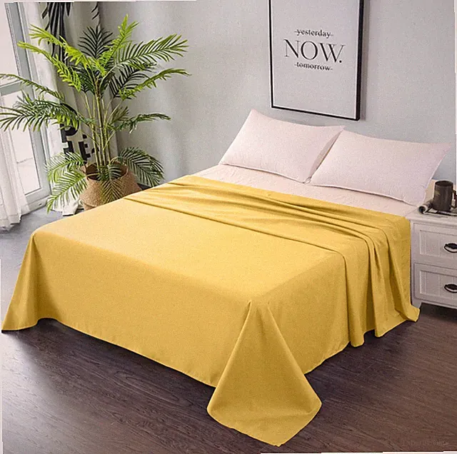 Superb Bed FlatSheet - Breathable, Extra Soft & Wrinkle Free *Top Sheet Only*