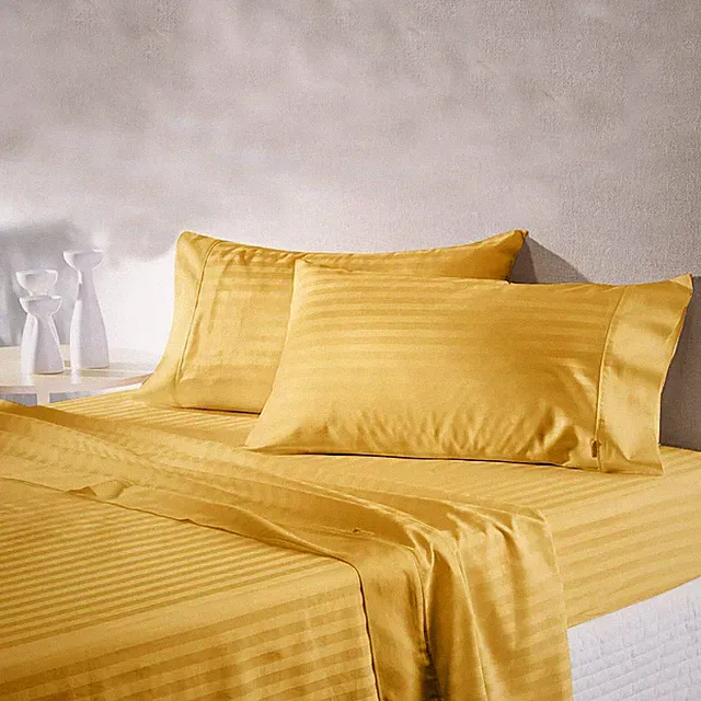US TWIN XL SIZE EGYPTIAN COTTON 1000 TC ALL STRIPES COLORS SELECT BEDDING SET